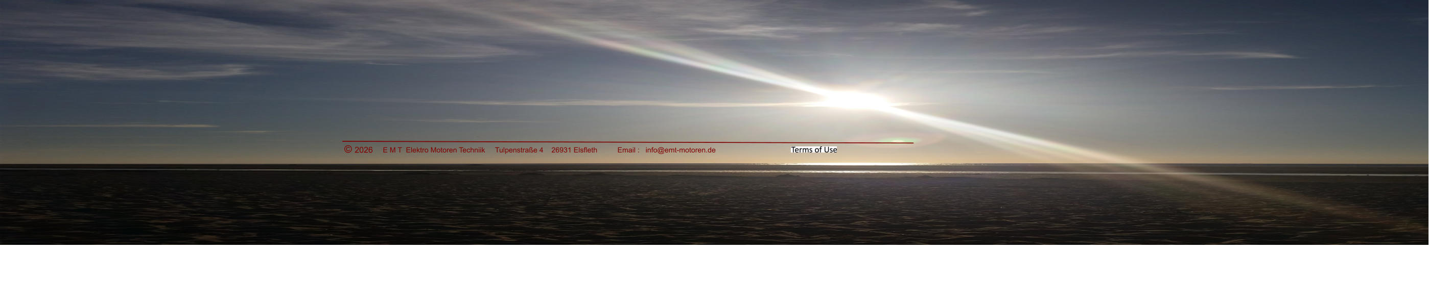 E M T  Elektro Motoren Techniik     Tulpenstraße 4    26931 Elsfleth          Email :   info@emt-motoren.de                 © 2026